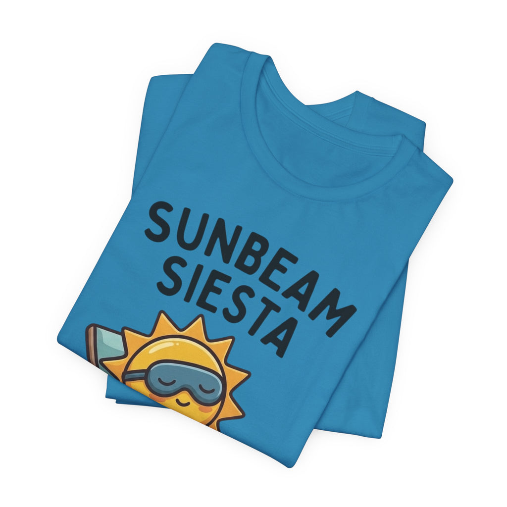 Sunbeam Siesta T-Shirt — "Maximum Relaxation Mode" Cute Sun Lounger Tee