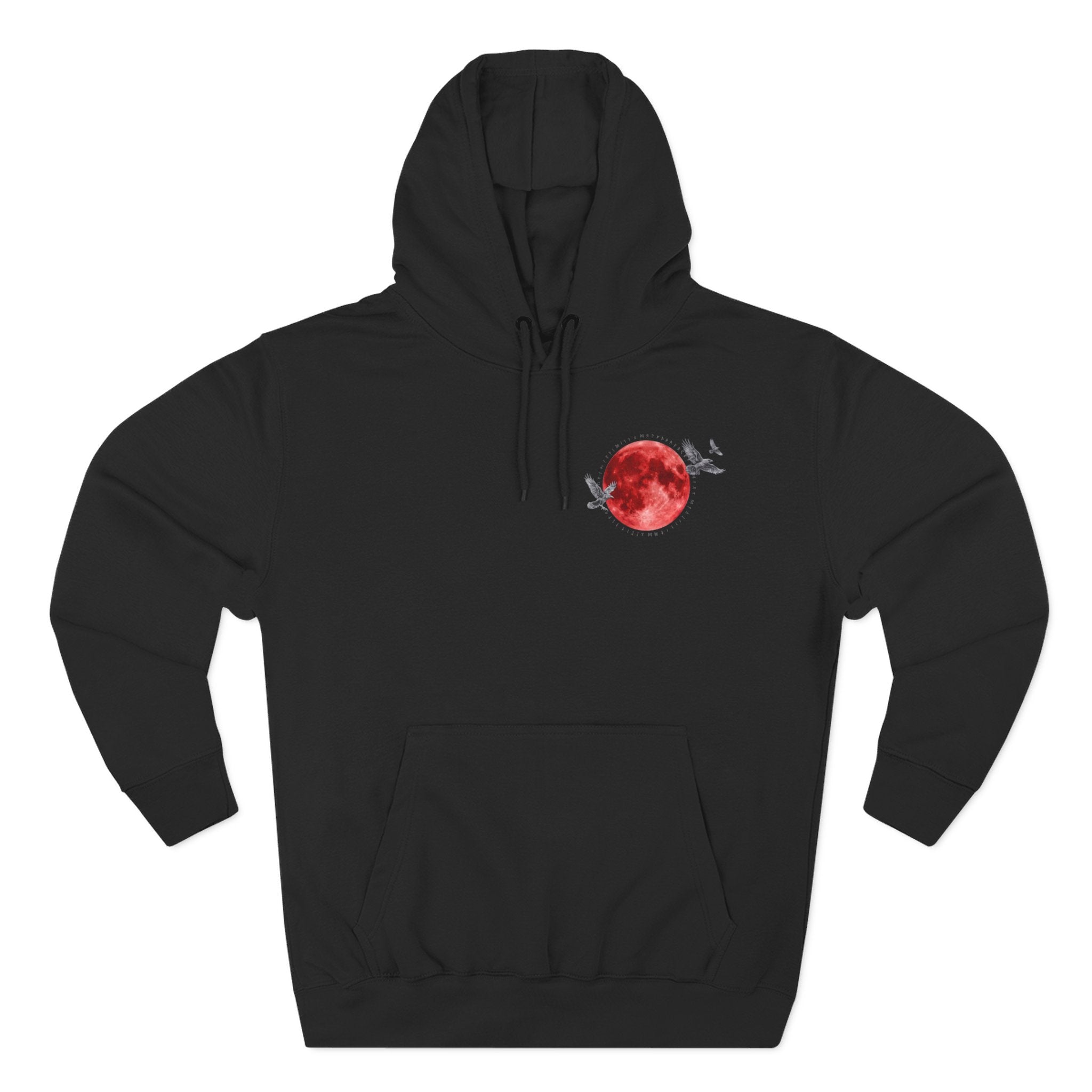 Samurai Hoodie — "Walk Through Hell and Keep Going" Graphic Fleece Hoodie