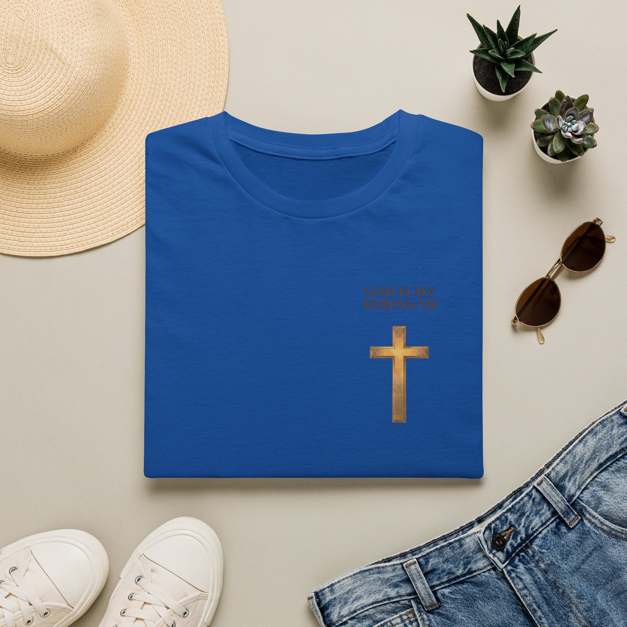 Prayer Hands T-Shirt — "Pray Always" Christian Faith Tee