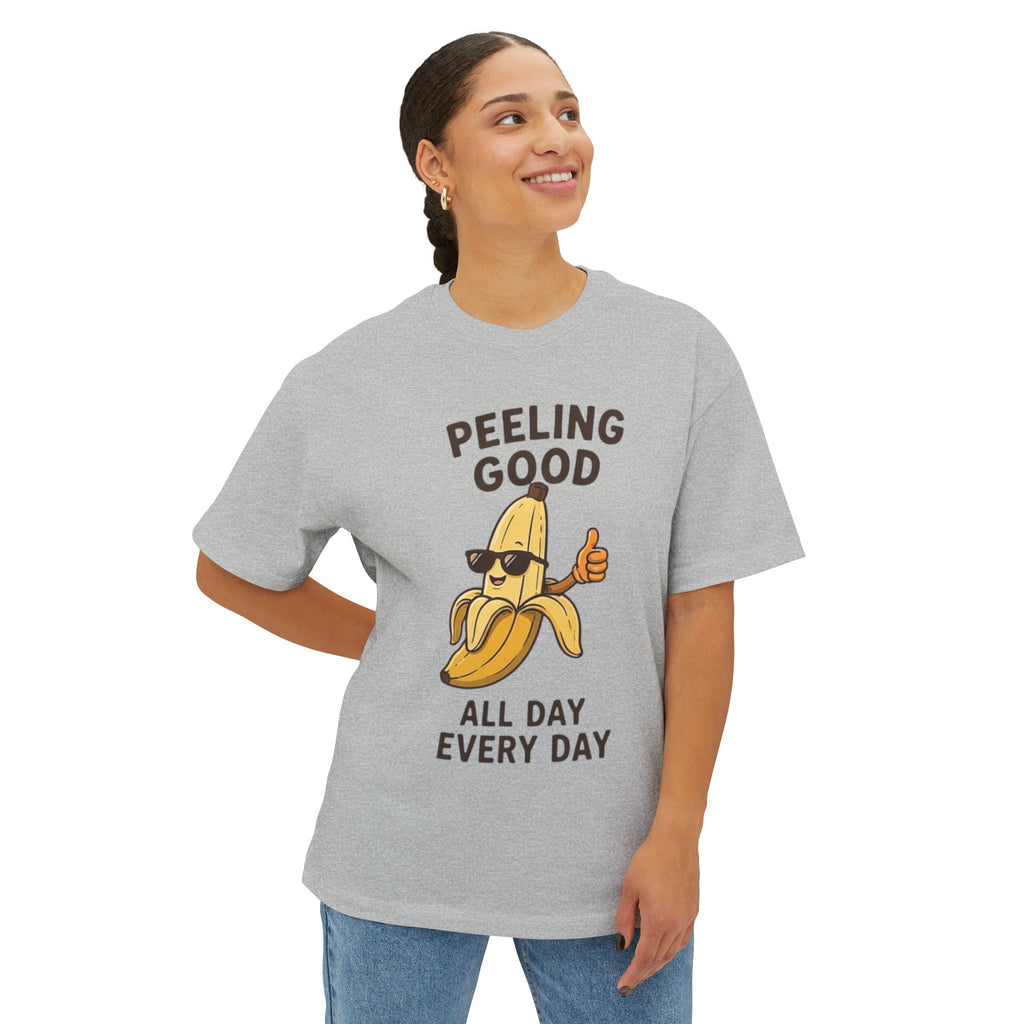 Relaxed Banana Oversized Boxy Tee