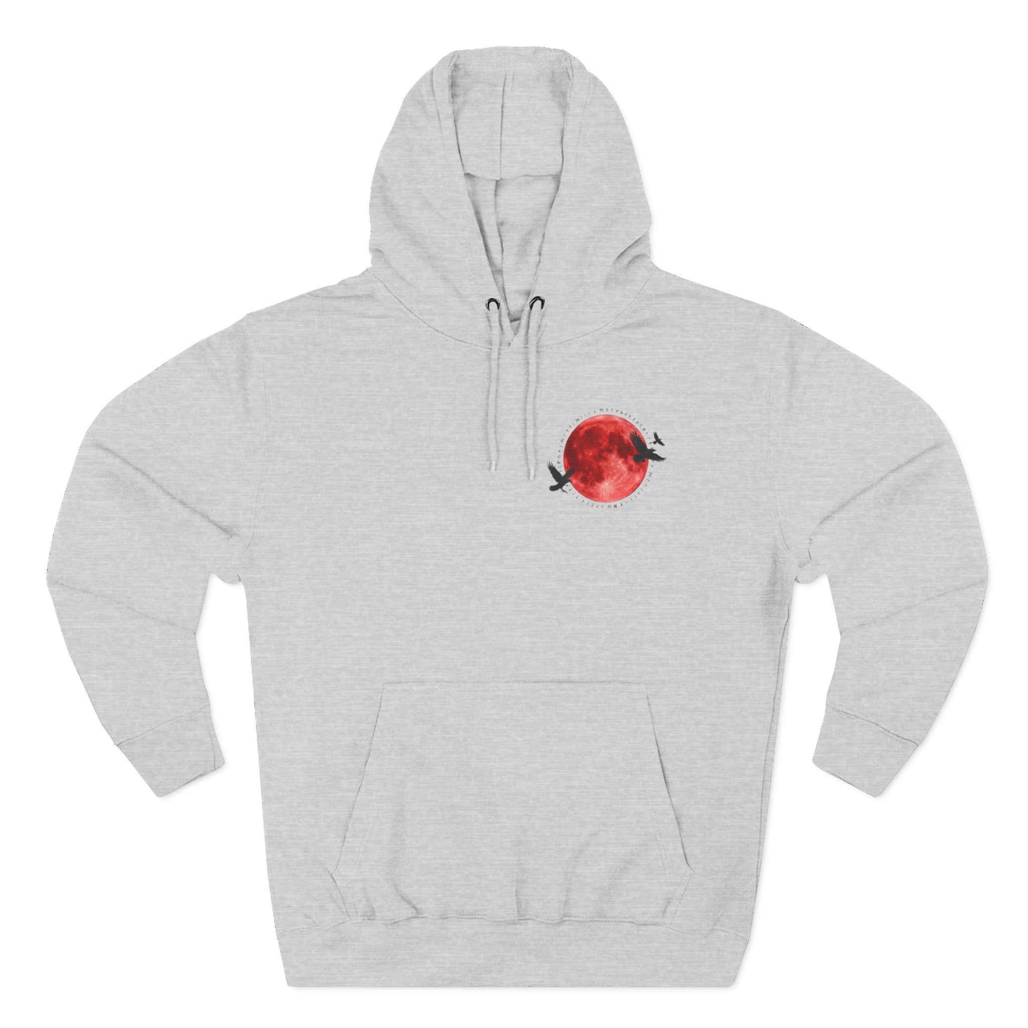 Samurai Hoodie — "Walk Through Hell and Keep Going" Graphic Fleece Hoodie