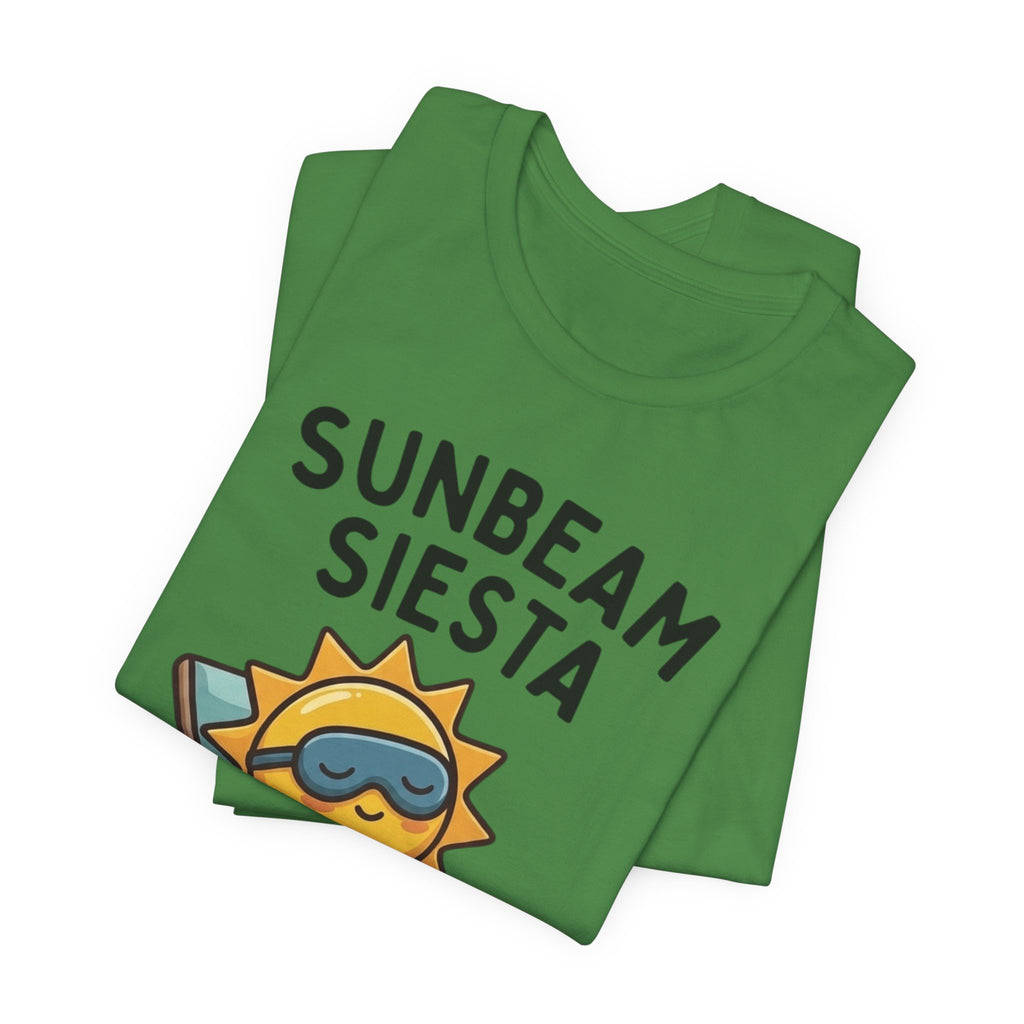 Sunbeam Siesta T-Shirt — "Maximum Relaxation Mode" Cute Sun Lounger Tee