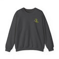 Caffeine Saurus Sweatshirt — "Needs Coffee to Function" Dinosaur Crewneck