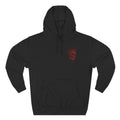 King of the Night Hoodie — Gothic Skull Crown Fleece Pullover
