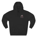 Grim Reaper Hoodie — “I’m Not Here to Make Friends” Graphic Fleece Hoodie