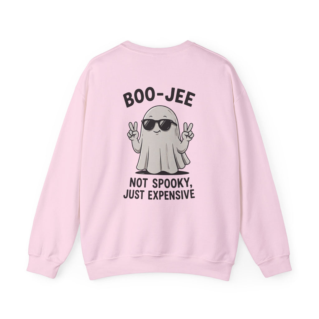 Boo-jee Ghost Sweatshirt — "Boo-jee Not Spooky, Just Expensive" Halloween Crewneck