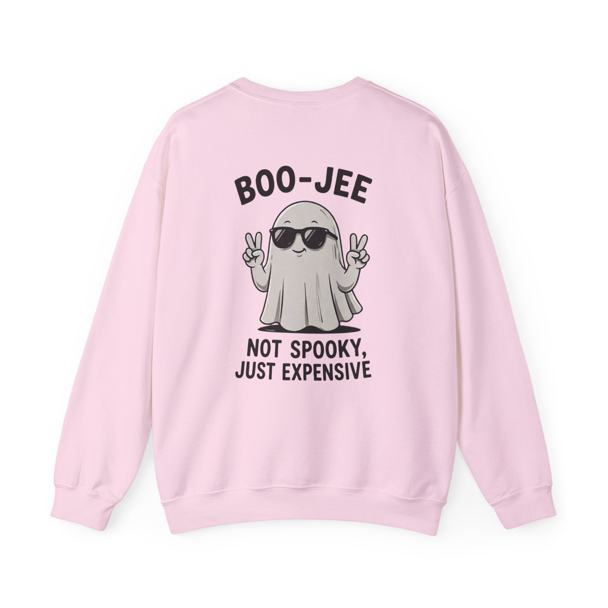 Boo-jee Ghost Sweatshirt — "Boo-jee Not Spooky, Just Expensive" Halloween Crewneck