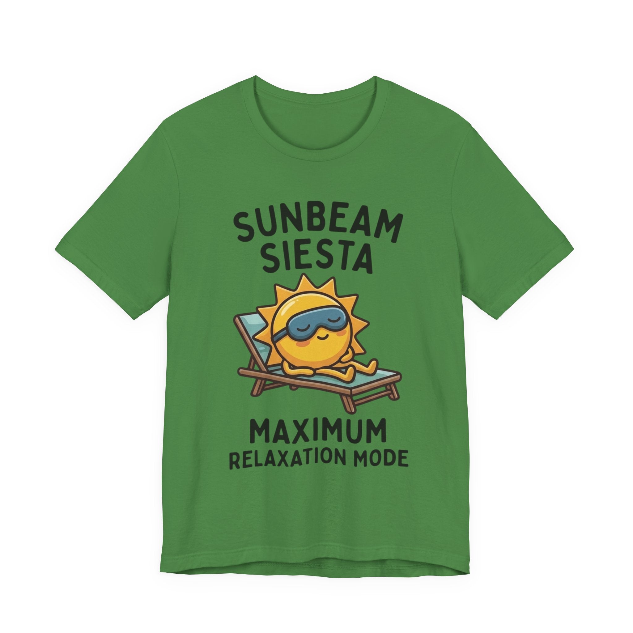 Sunbeam Siesta T-Shirt — "Maximum Relaxation Mode" Cute Sun Lounger Tee