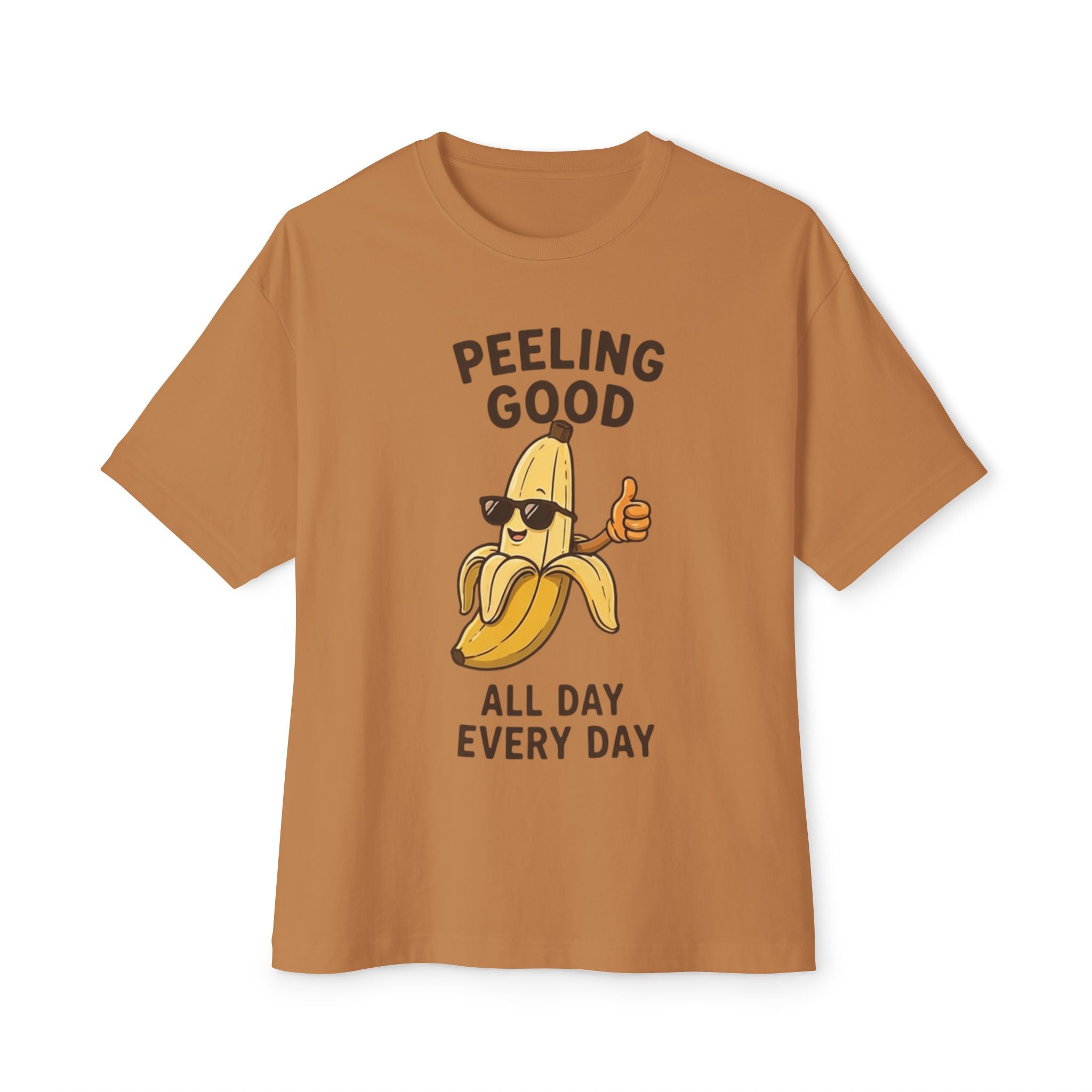 Relaxed Banana Oversized Boxy Tee