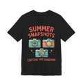 Summer Snapshots Tee — "Capture the Sunshine" Camera Graphic T-Shirt