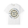 Faith Is My Compass T-Shirt — Inspirational Compass Tee (Kindness, Forgiveness, Grace, Compassion)