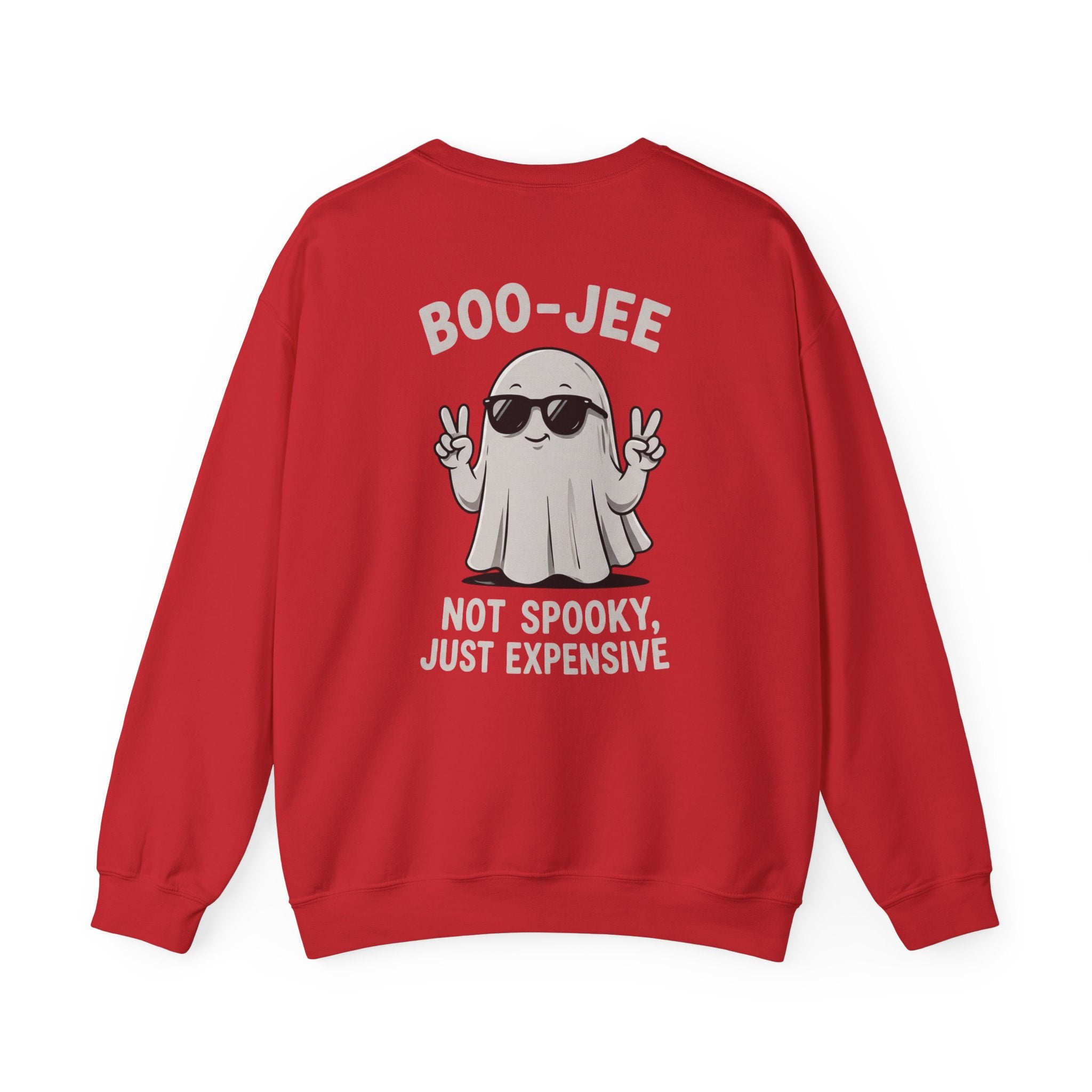 Boo-jee Ghost Sweatshirt — "Boo-jee Not Spooky, Just Expensive" Halloween Crewneck