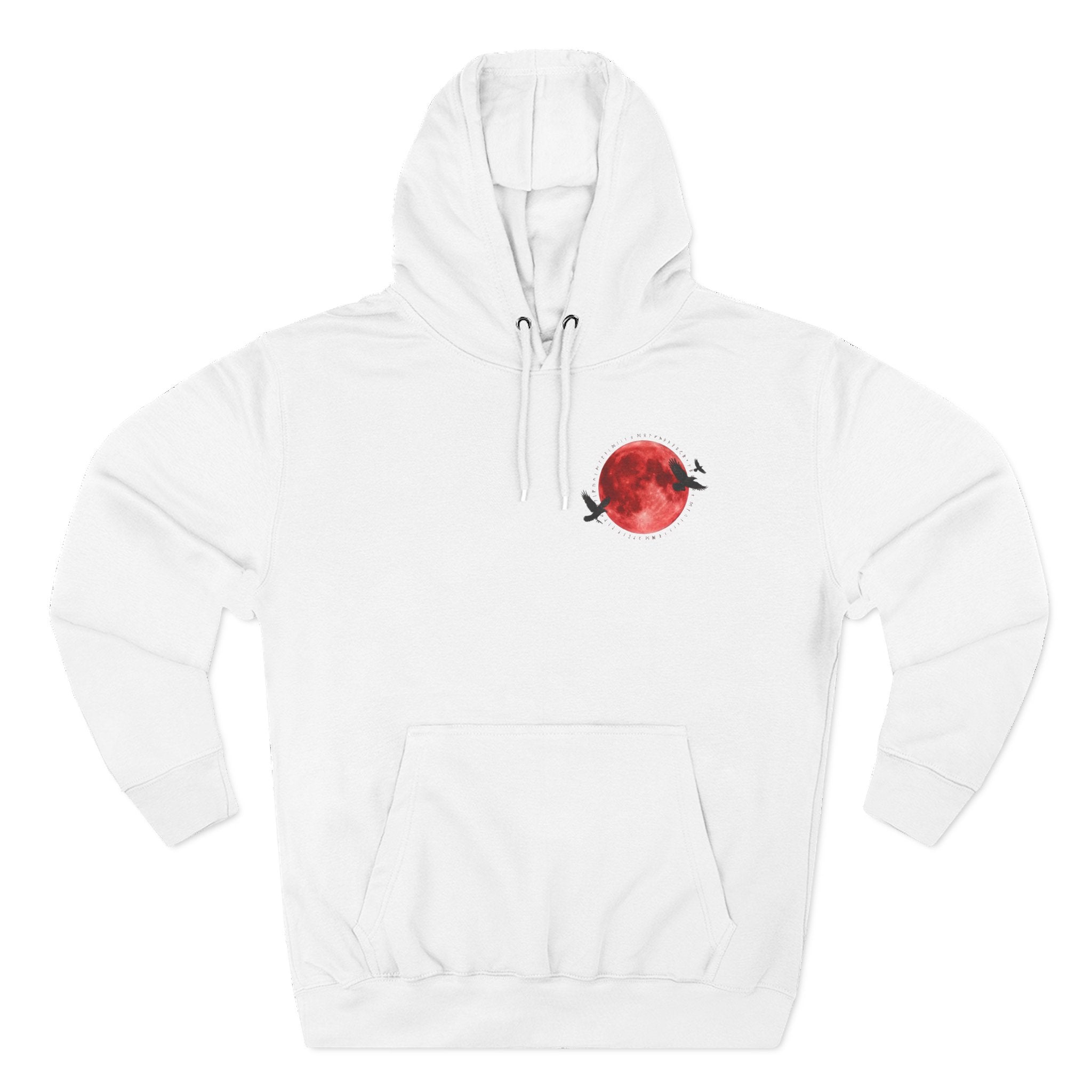 Samurai Hoodie — "Walk Through Hell and Keep Going" Graphic Fleece Hoodie