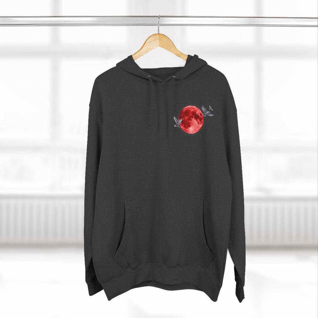 Samurai Hoodie — "Walk Through Hell and Keep Going" Graphic Fleece Hoodie