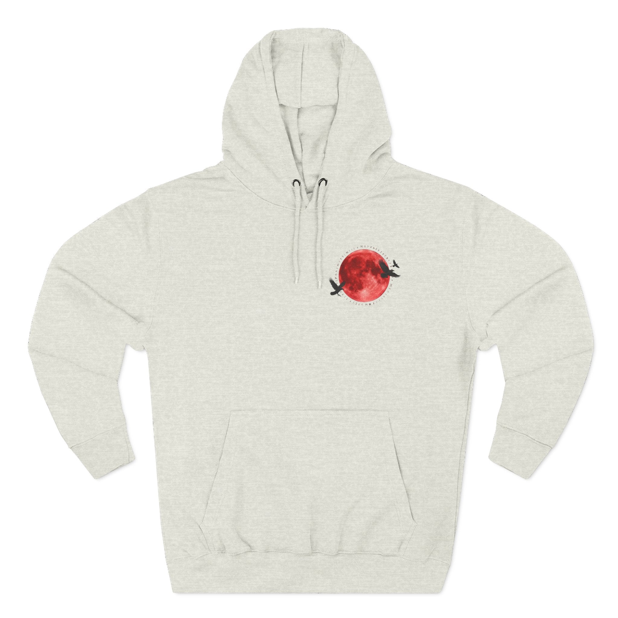 Samurai Hoodie — "Walk Through Hell and Keep Going" Graphic Fleece Hoodie