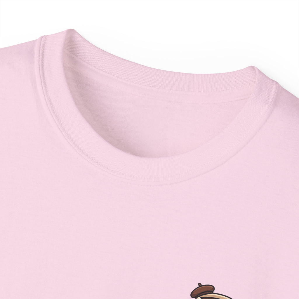Coffee Mug Tee - Cute Kawaii Coffee Cup Design with “I love you a latte”