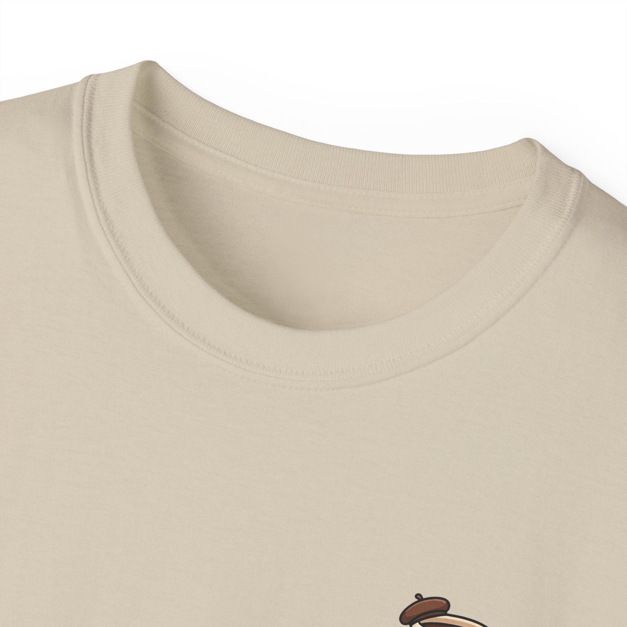 Coffee Mug Tee - Cute Kawaii Coffee Cup Design with “I love you a latte”