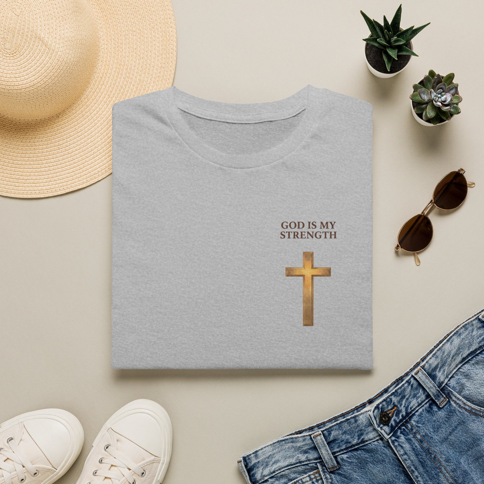 Prayer Hands T-Shirt — "Pray Always" Christian Faith Tee