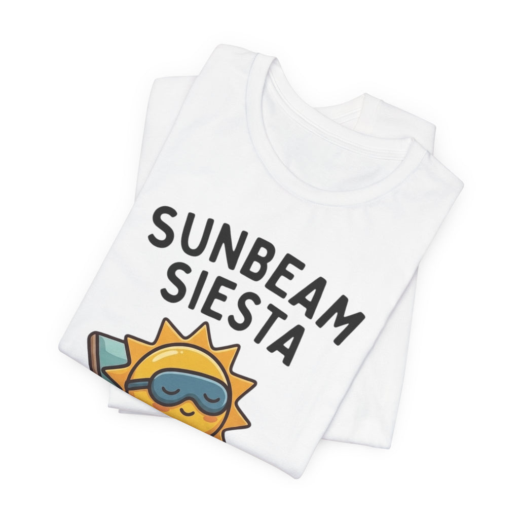 Sunbeam Siesta T-Shirt — "Maximum Relaxation Mode" Cute Sun Lounger Tee