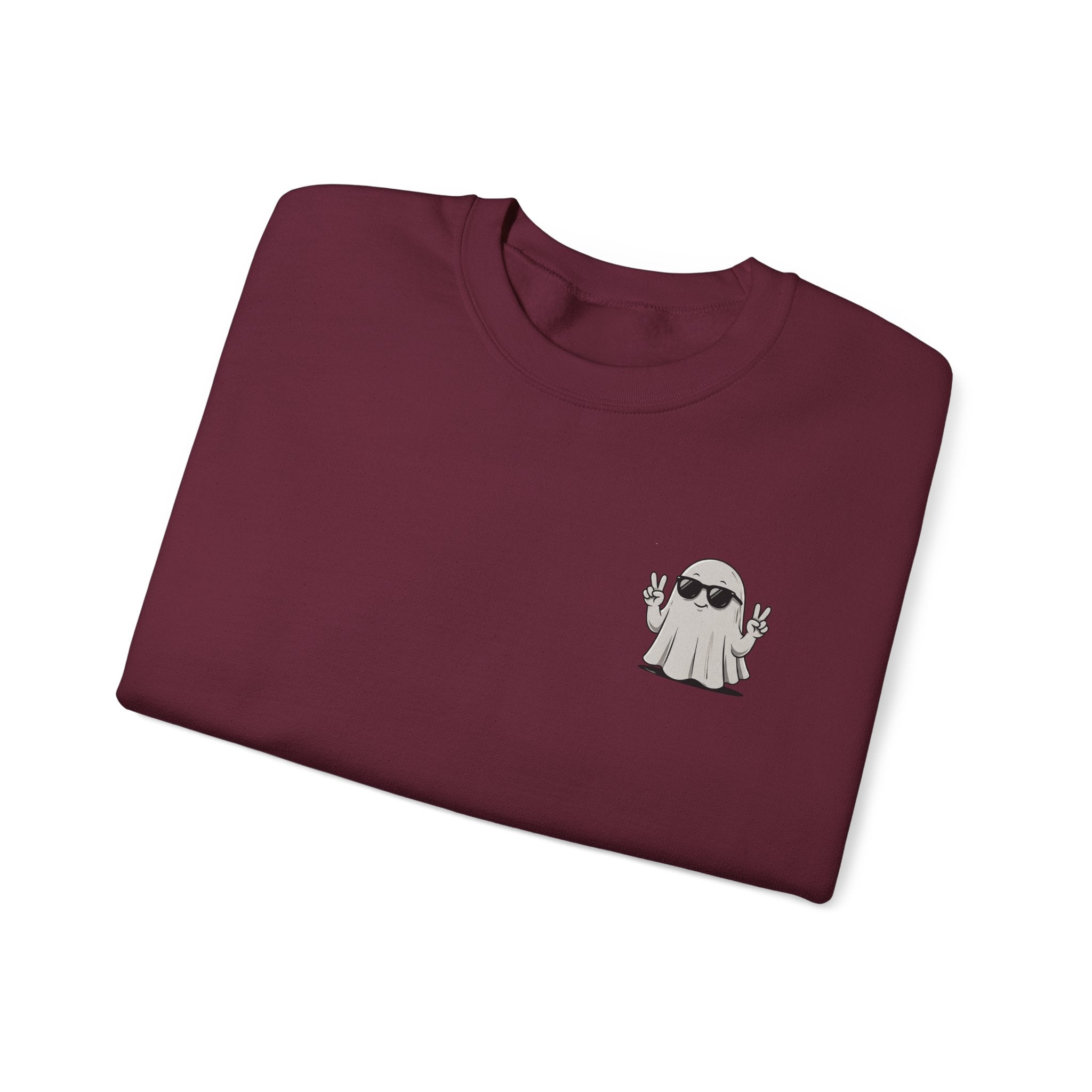 Boo-jee Ghost Sweatshirt — "Boo-jee Not Spooky, Just Expensive" Halloween Crewneck