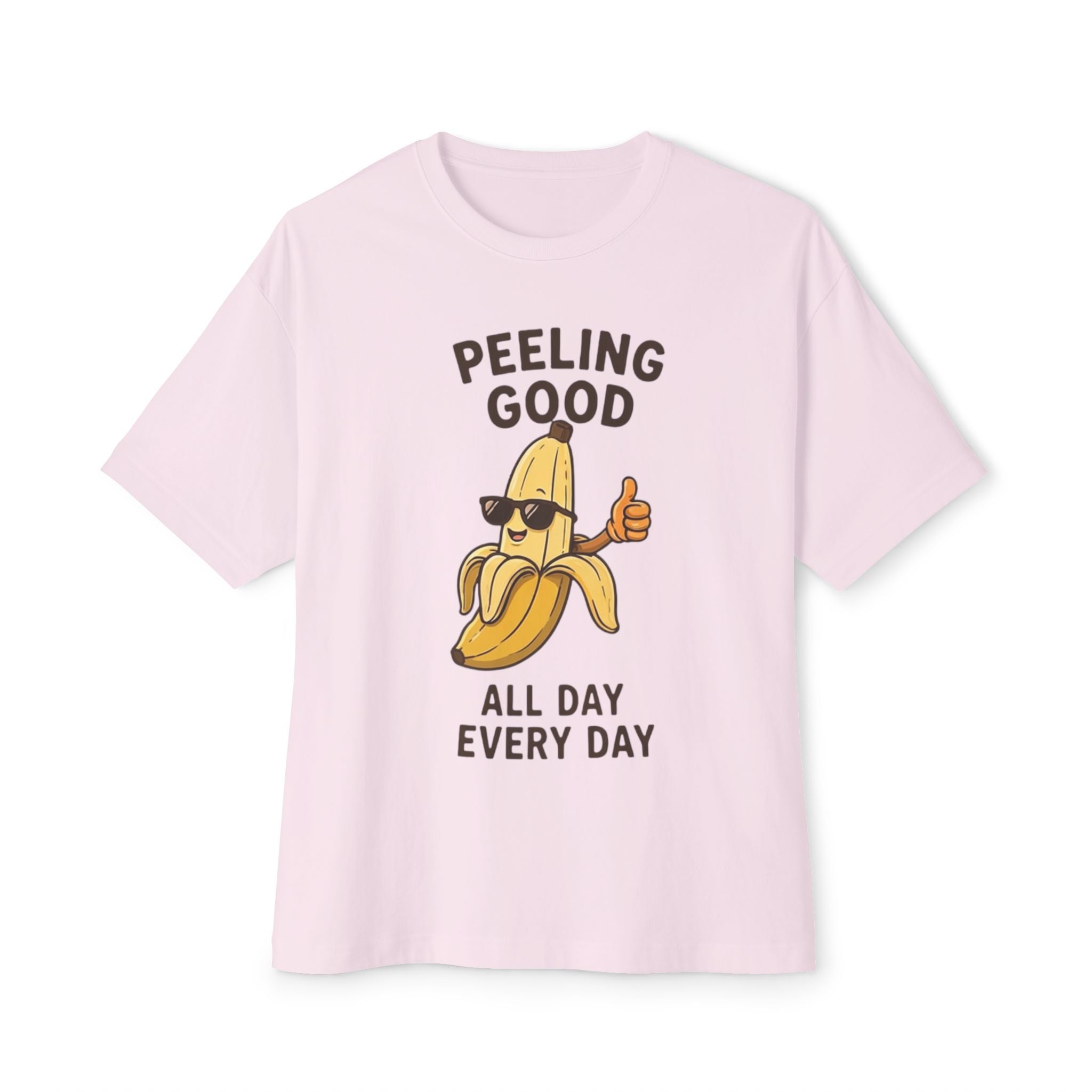 Relaxed Banana Oversized Boxy Tee