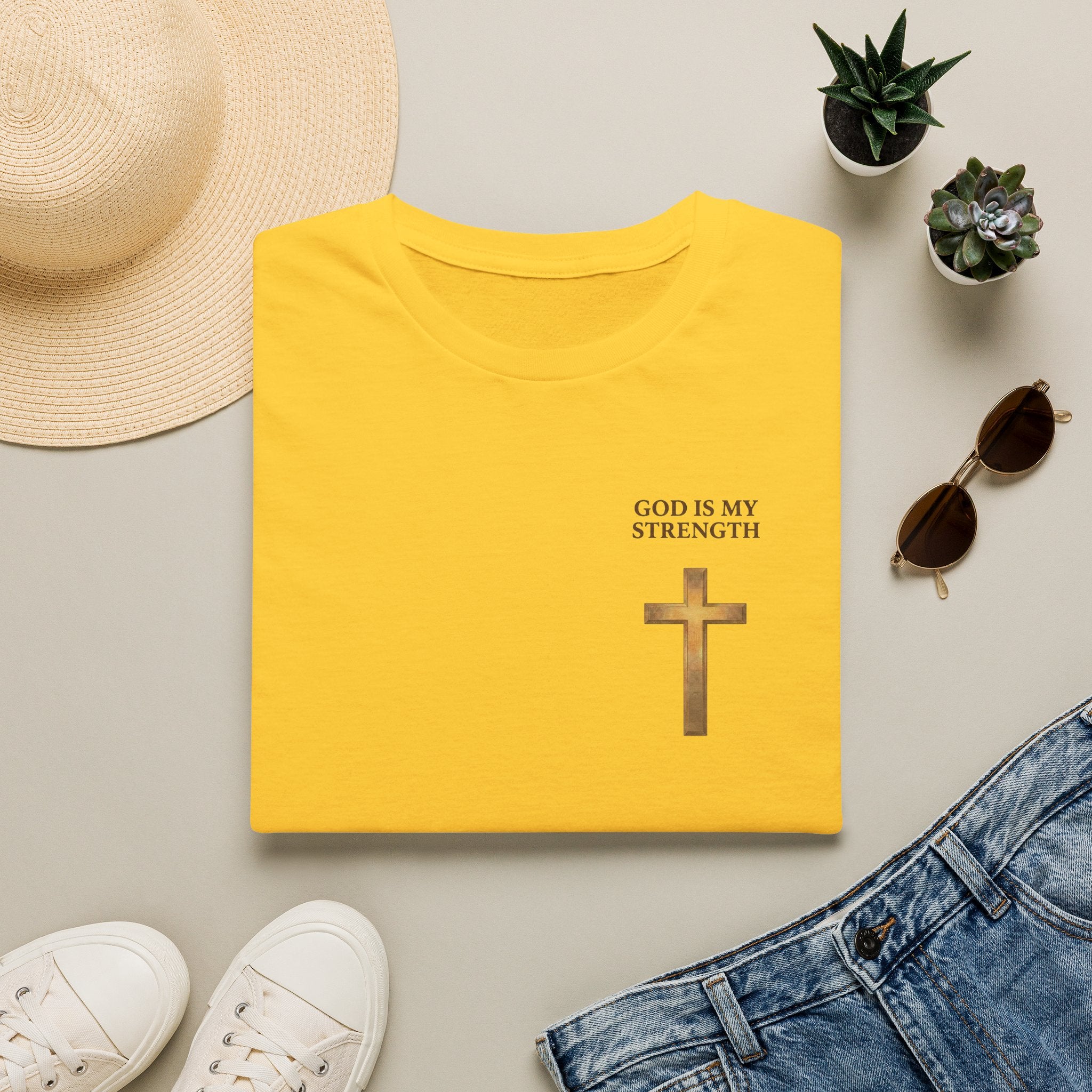 Prayer Hands T-Shirt — "Pray Always" Christian Faith Tee