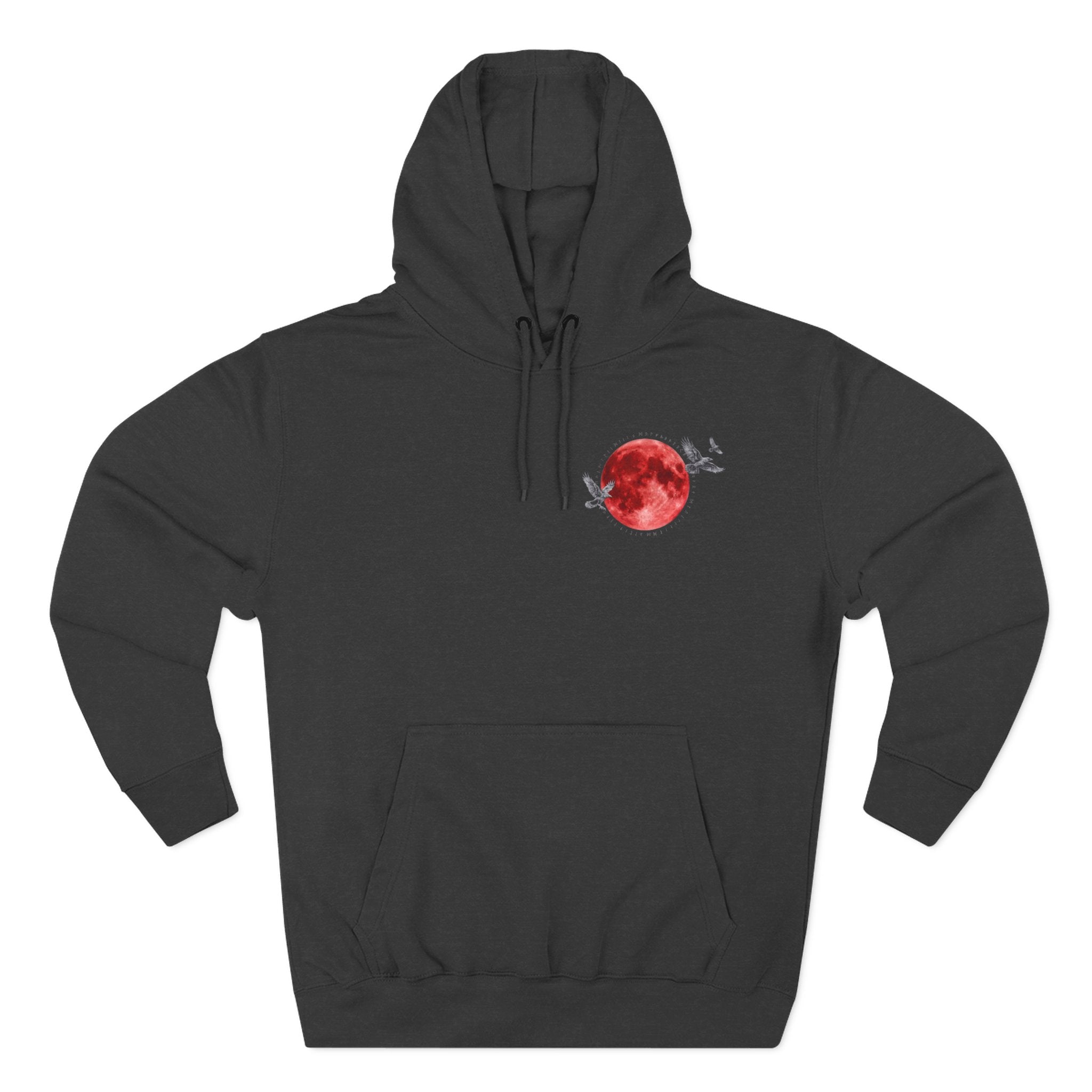 Samurai Hoodie — "Walk Through Hell and Keep Going" Graphic Fleece Hoodie