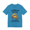 Sunbeam Siesta T-Shirt — "Maximum Relaxation Mode" Cute Sun Lounger Tee