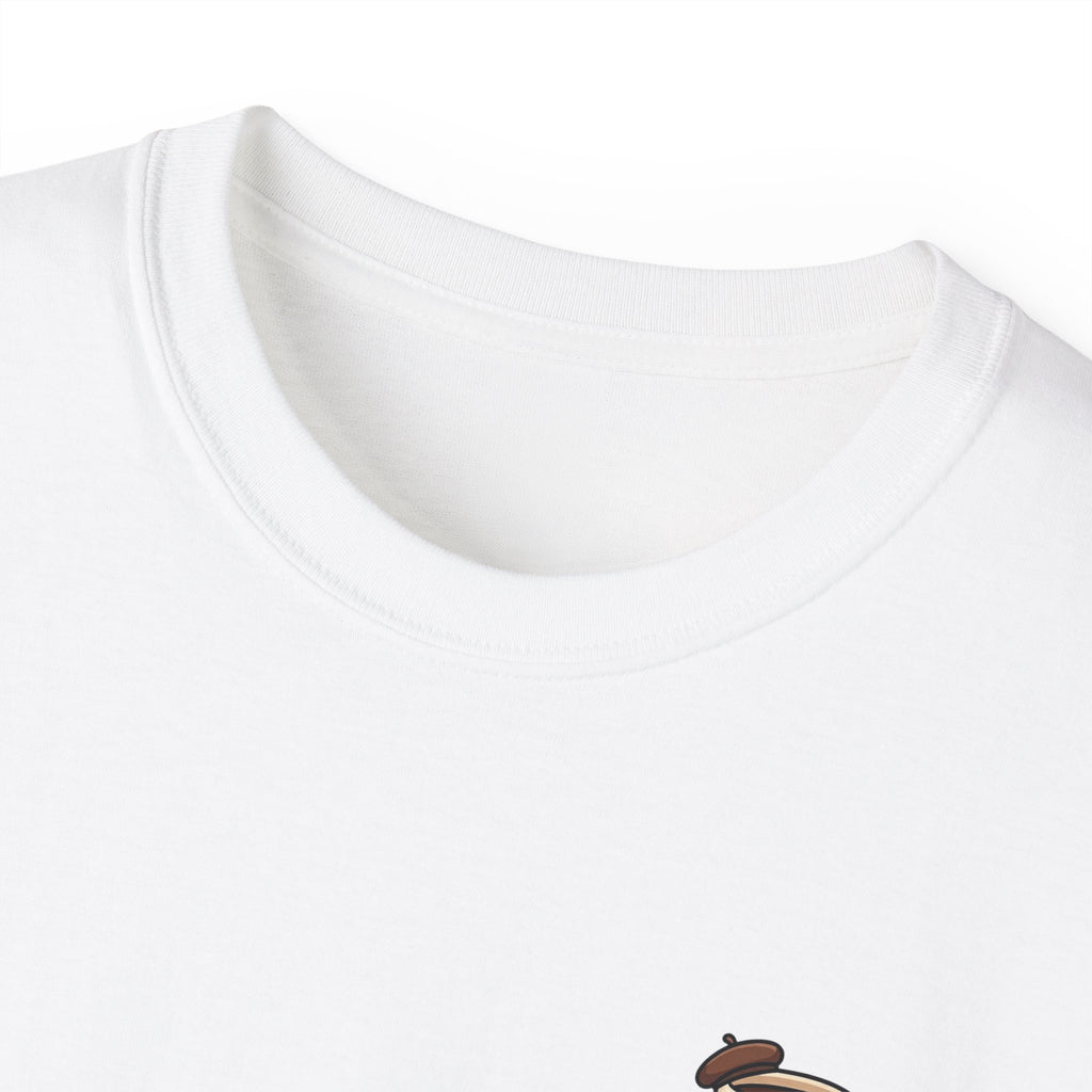 Coffee Mug Tee - Cute Kawaii Coffee Cup Design with “I love you a latte”