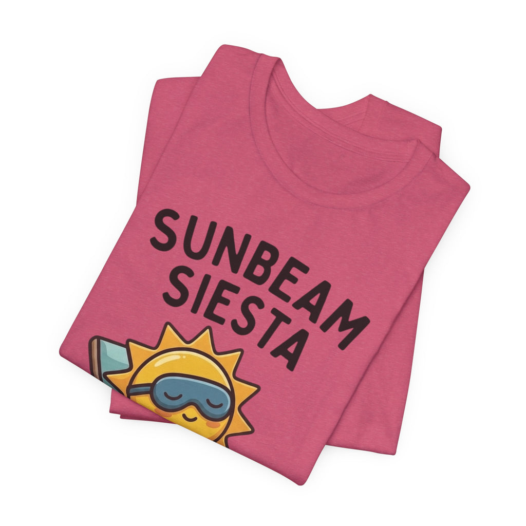 Sunbeam Siesta T-Shirt — "Maximum Relaxation Mode" Cute Sun Lounger Tee